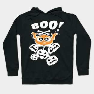 Pumpkin Halloween Witch Party Costume Gift Hoodie